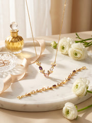 Tulip Vine Jewelry Set