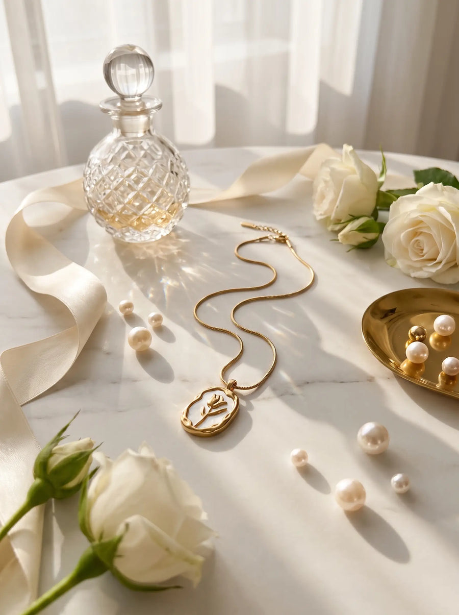 Rose Necklace