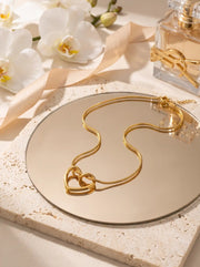 Golden Heart Necklace
