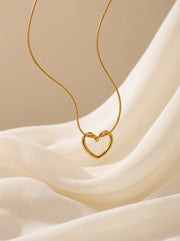 Golden Heart Necklace