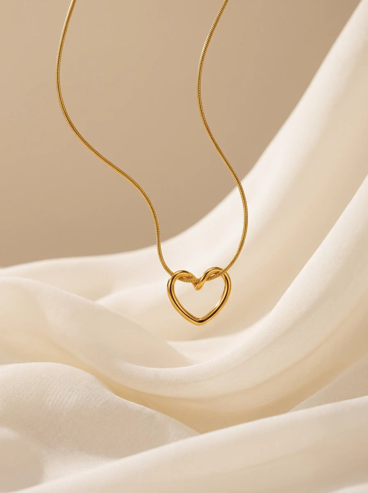Golden Heart Necklace