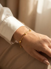Gold Bead Bracelet