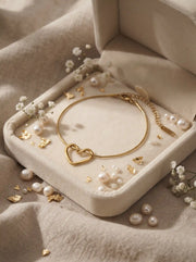 Golden Heart Bracelet