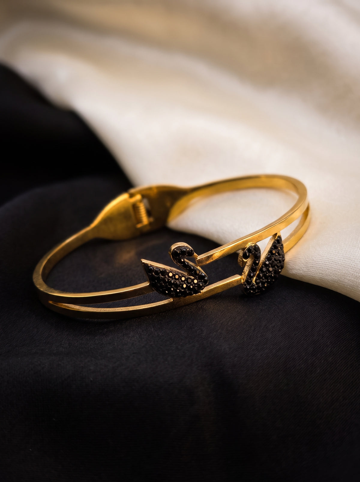 Swan Duet Bracelet